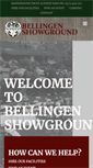 Mobile Screenshot of bellingenshowground.com.au